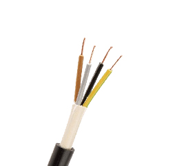NYYJ - Tough Sheath Black PVC Cable