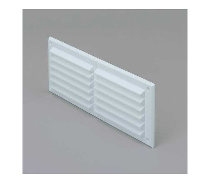 2X NEW Louvre Vent White Plastic,UK 271 x 171mm 17760mm² Free Air Flow