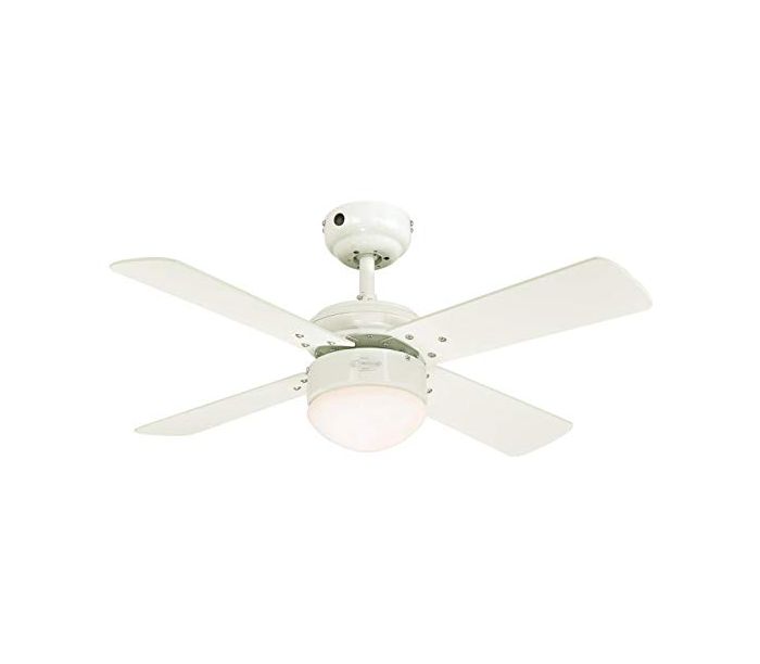 White Ceiling Fan With Led Light, Westinghouse Ceiling Fans With Remote Control