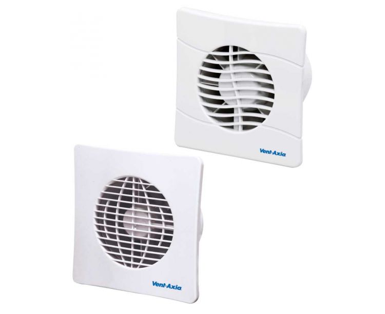 Vent Axia Slimline Domestic Wall Fans - Vent Axia Bathroom Fan Not Working