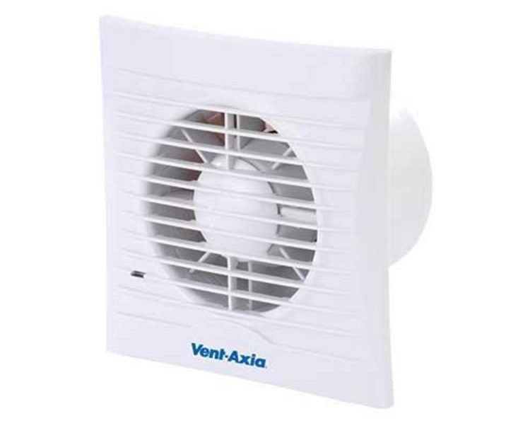 Vent Axia Silhouette 125h Fan With Humidity Sensor - Vent Axia Bathroom Fan Not Working