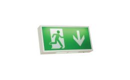 Ansell Watchman 3W LED Exit Box White with Legend