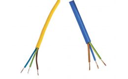 Arctic Grade Cable 1.5, 2.5 Blue or Yellow (Cut by the metre)