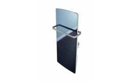 Dimplex Eco Bathroom Panel Heater Towel Dryer 1KW White or Mirrored Glass