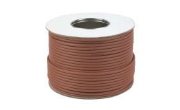 Coax Cable 75ohm Brown Co-Axial ( RG6 ) 100m Drum
