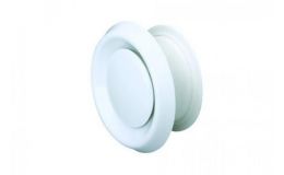Domus Extract or Supply Valve Ceiling Fitting 125mm