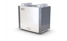 Domus MVHR Opposite Handed Model with Full Bypass Heat Recovery Unit