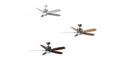 Fantasia Prima 42inch and 52inch Ceiling Fan with LED Light and Remote