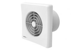Manrose Quiet Humidity Timer Fan 100mm White IPX5 4"