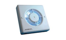 Manrose XF100LV 4" SELV Low Voltage Bathroom Extractor Fan Wall/Ceiling