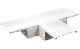 Univolt Maxi Trunking Flat TEE 50/50 75/75 50/100 100/100 White PVC
