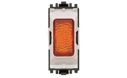 MK Grid Plus 200-250V Amber Neon Indicator Module