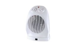 Upright 2KW Oscillating Fan Heater with Thermostat