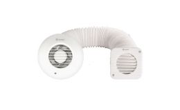 Xpelair Simply Silent Shower Timer 100mm Extractor Fan Complete