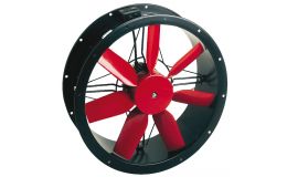 Compact Cased Axial Fan Single Phase 4 Pole 355mm (3,470m3/hr)