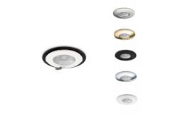JCC V50 7.5w Fixed Fire Rated LED Downlights & Bezels Colour Selectable 3K 4K
