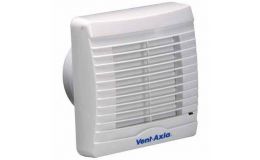 Vent Axia VA100XP Extractor Fan with Pullcord, Shutters