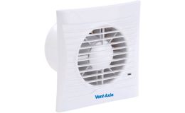 Vent Axia Silhouette 100SVH SELV Humidity Fan with Backdraught Shutters