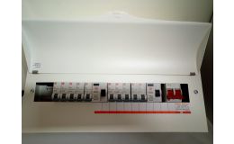 Wylex 15 Way Populated 3rd Amendment Consumer Unit with 10 MCBs